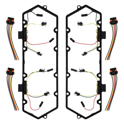 Glow Plug Harness and Valve Cover Gasket Set, fits Ford Powerstroke 7.3L 1994-1997