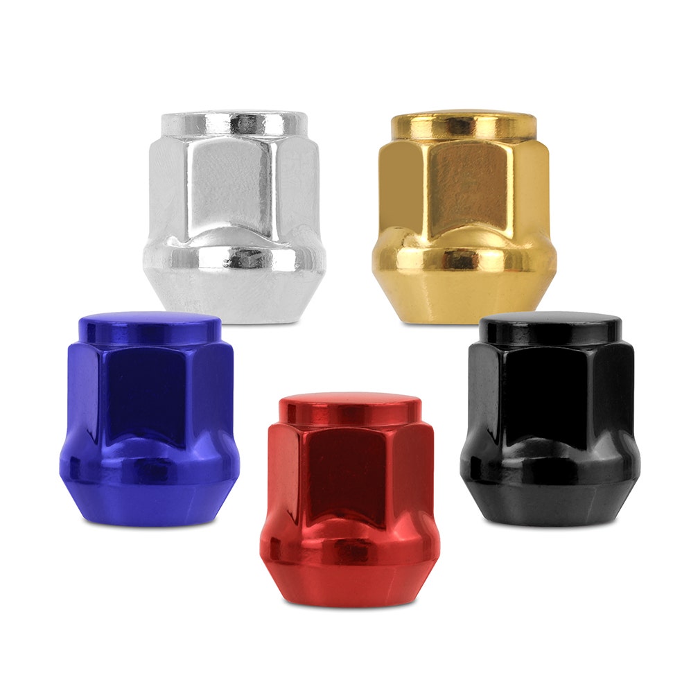 Mishimoto Steel Lug Nuts, M12x1.5, Acorn Seat, 20pc Set