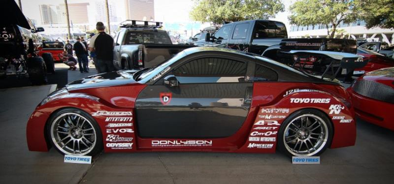 SEMA 2011 - Custom Widebody Nissan 350Z | Mishimoto