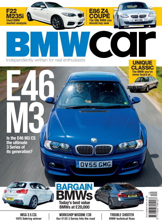 BMW CAR - DECEMBER 2019