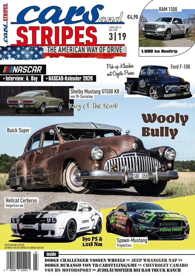 CARS AND STRIPES - MARCH 2019