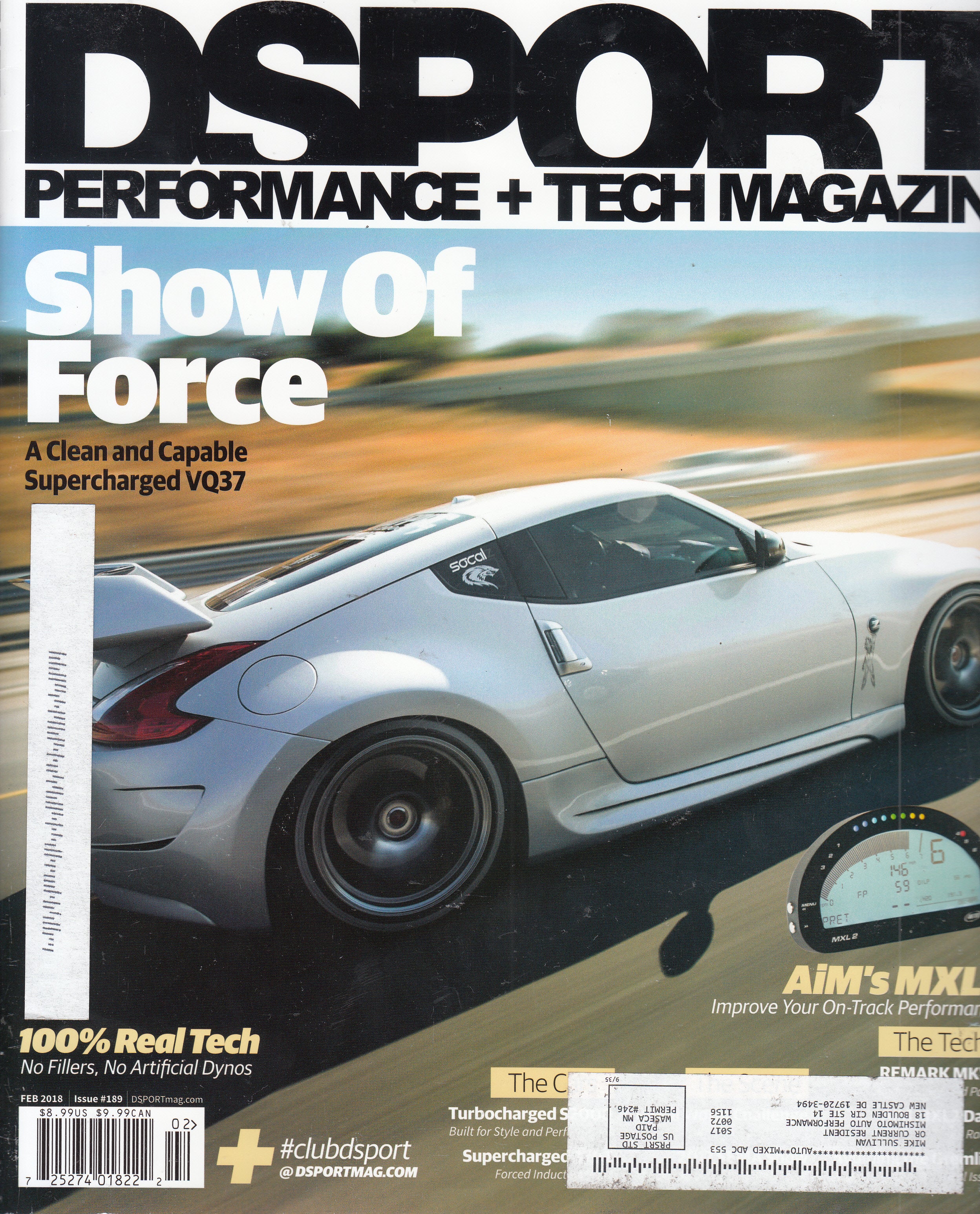 DSPORT MAGAZINE - FEBRUARY 2018