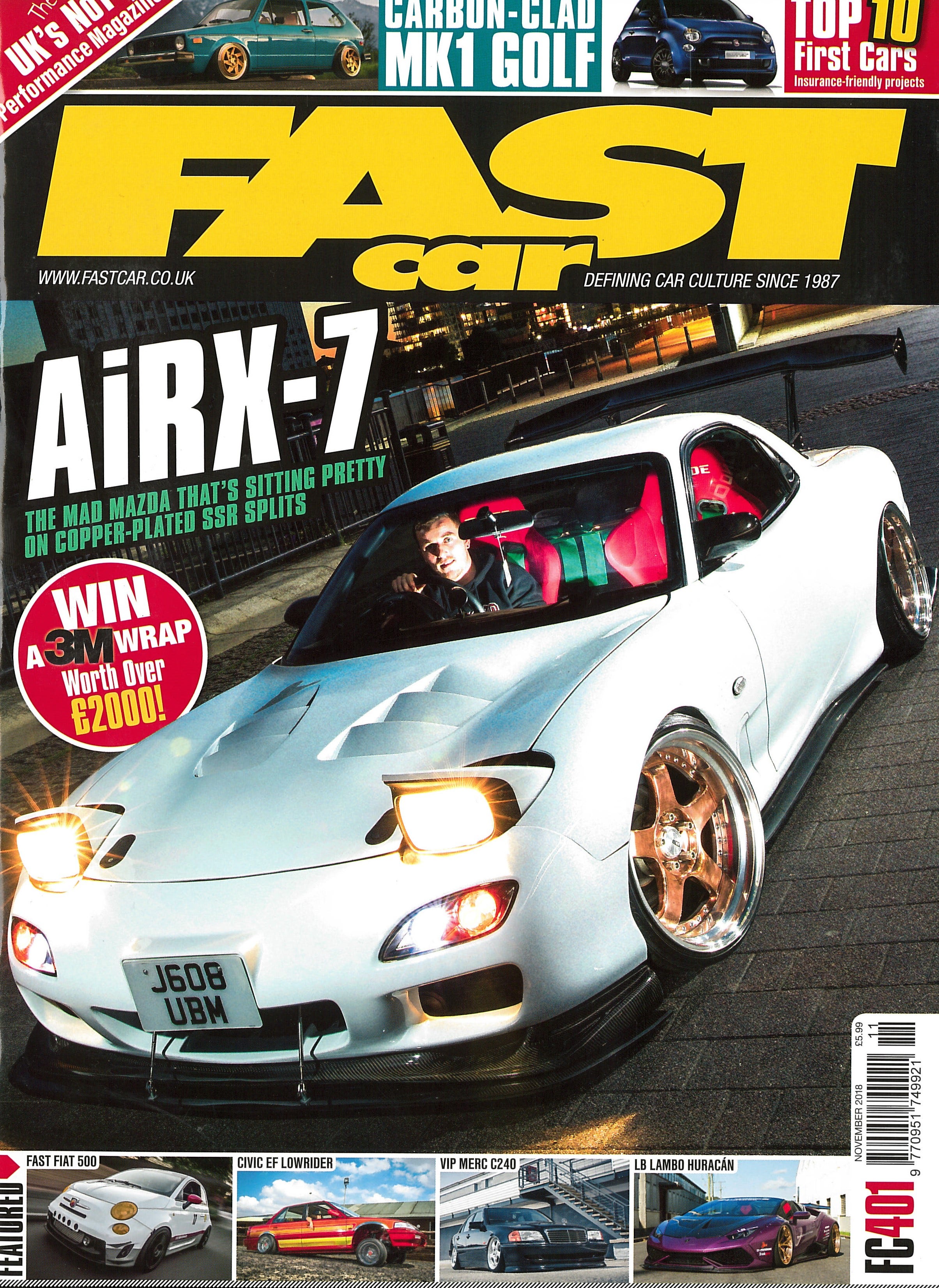 FAST CAR - NOVEMBER 2018