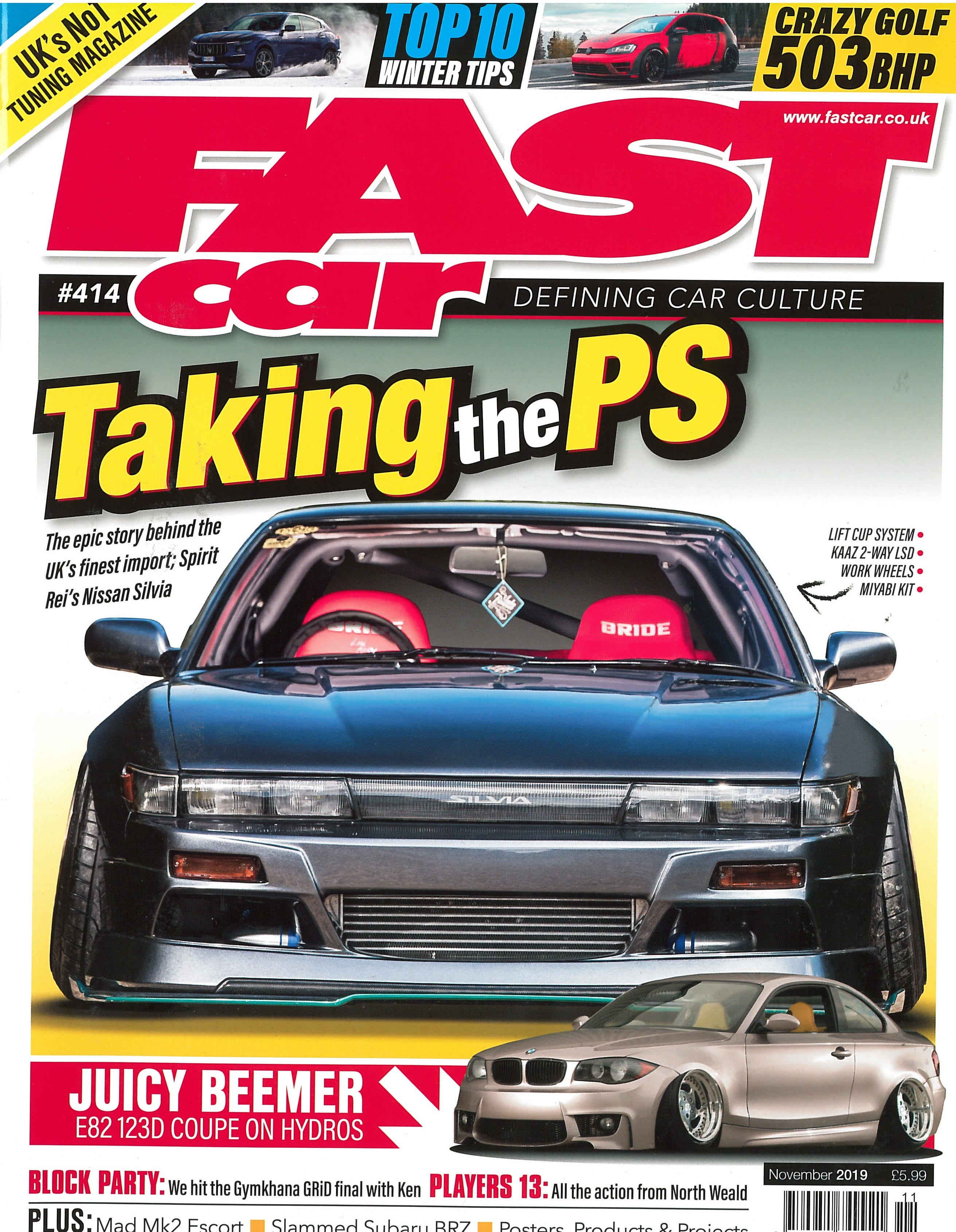 FAST CAR - NOVEMBER 2019