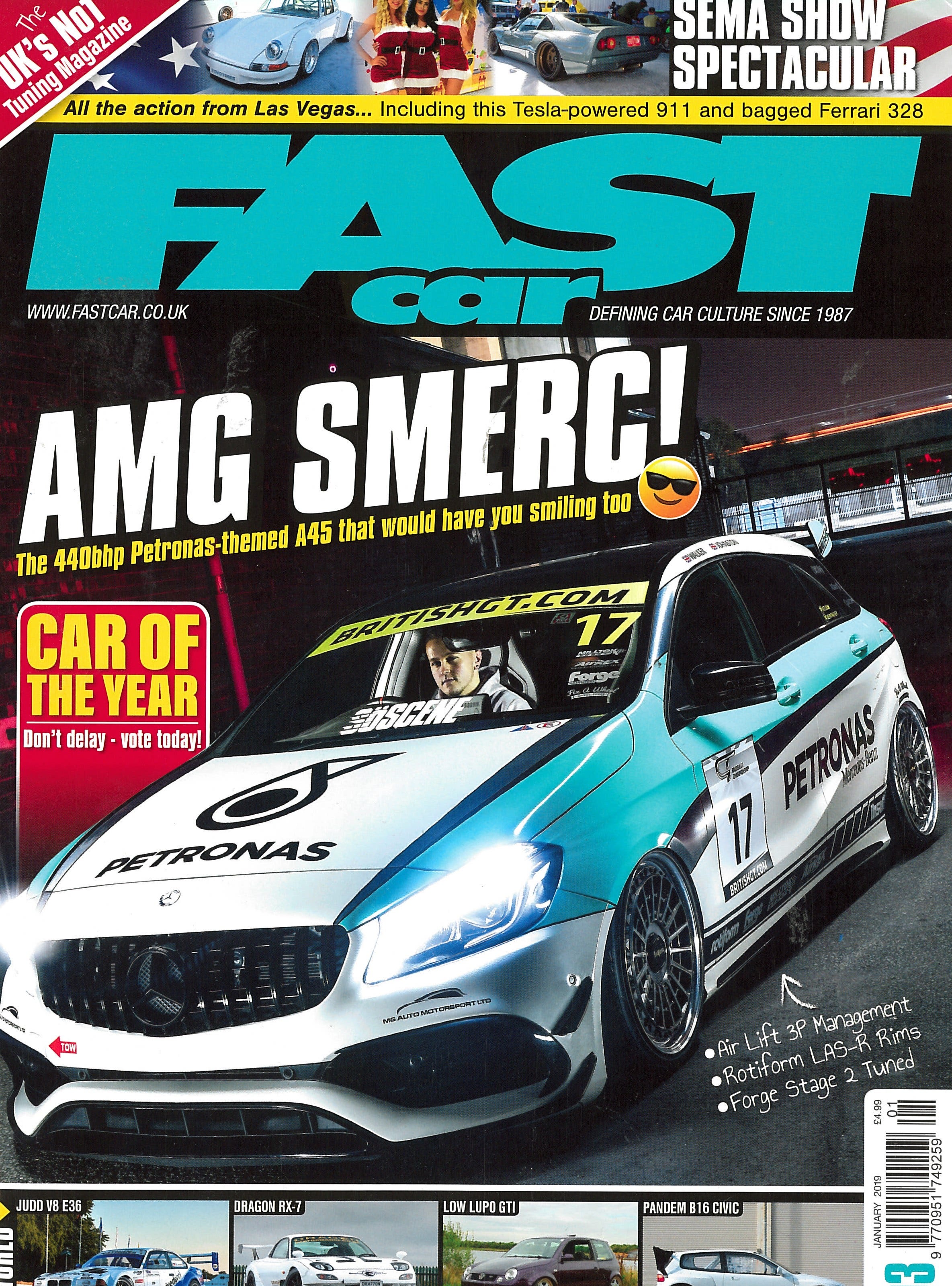 FAST CAR - JANUARY 2019