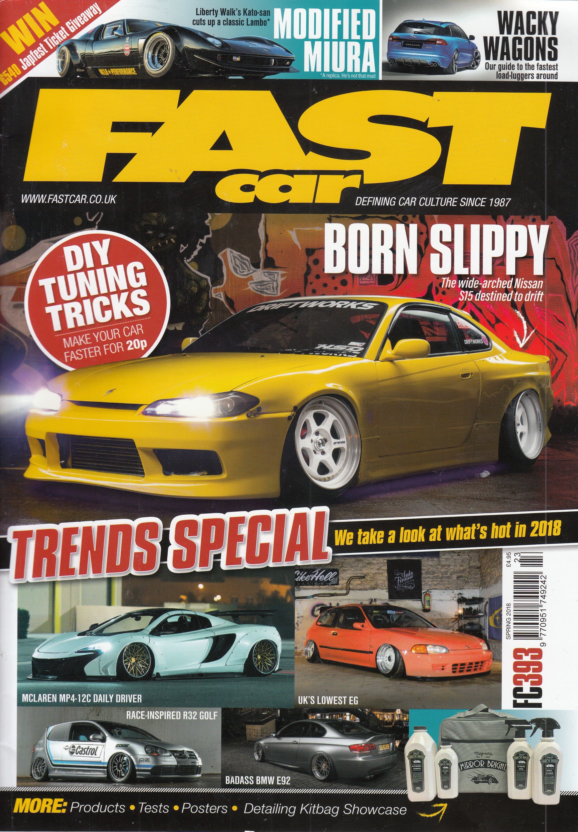 FAST CAR - APRIL 2018