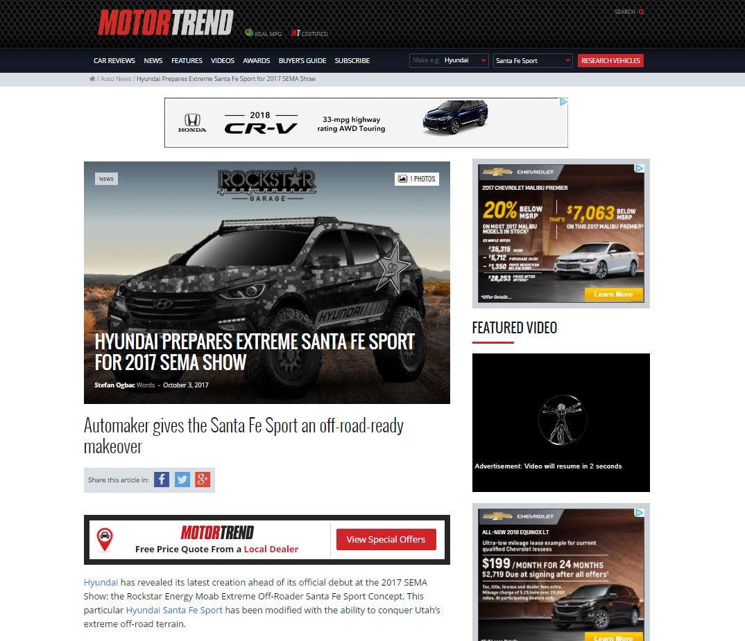 Motor Trend - October 2017