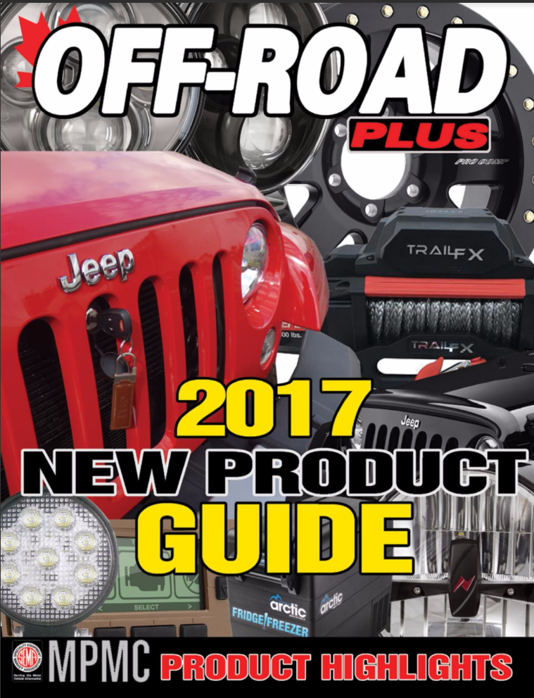 OFF ROAD PLUS PRODUCT GUIDE - AUGUST 2017