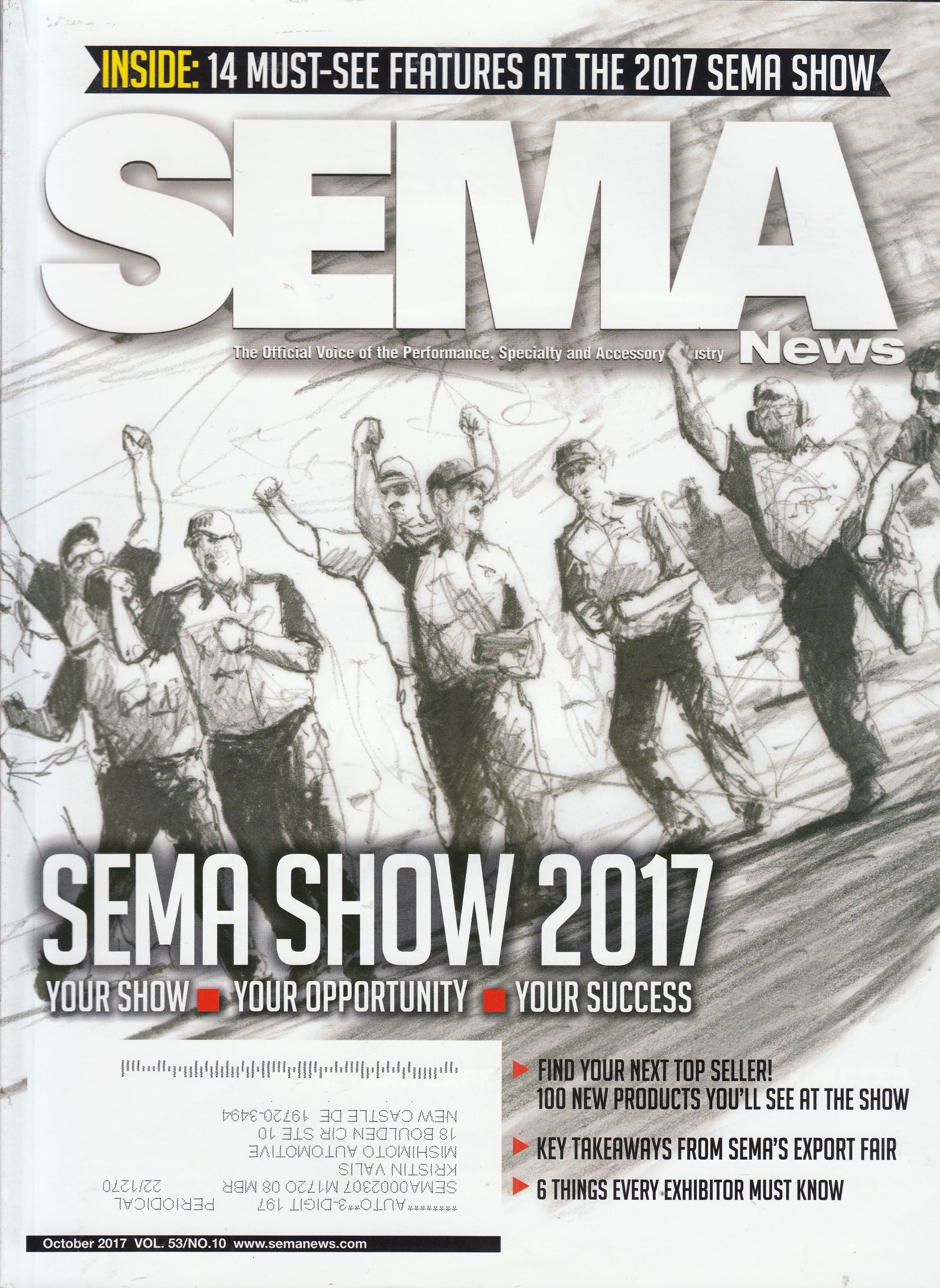 SEMA NEWS - OCTOBER 2017