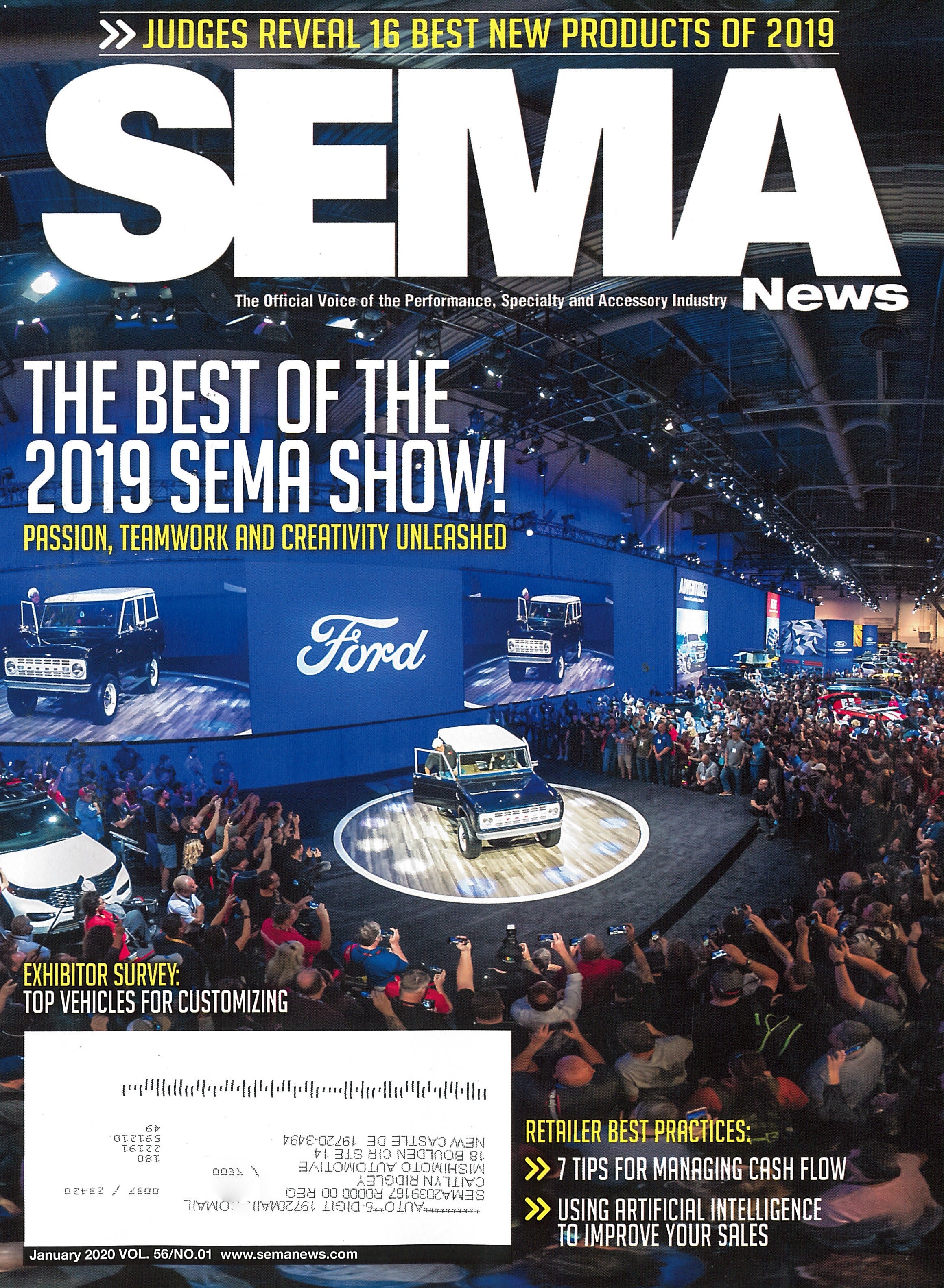 SEMA NEWS - JANUARY 2020