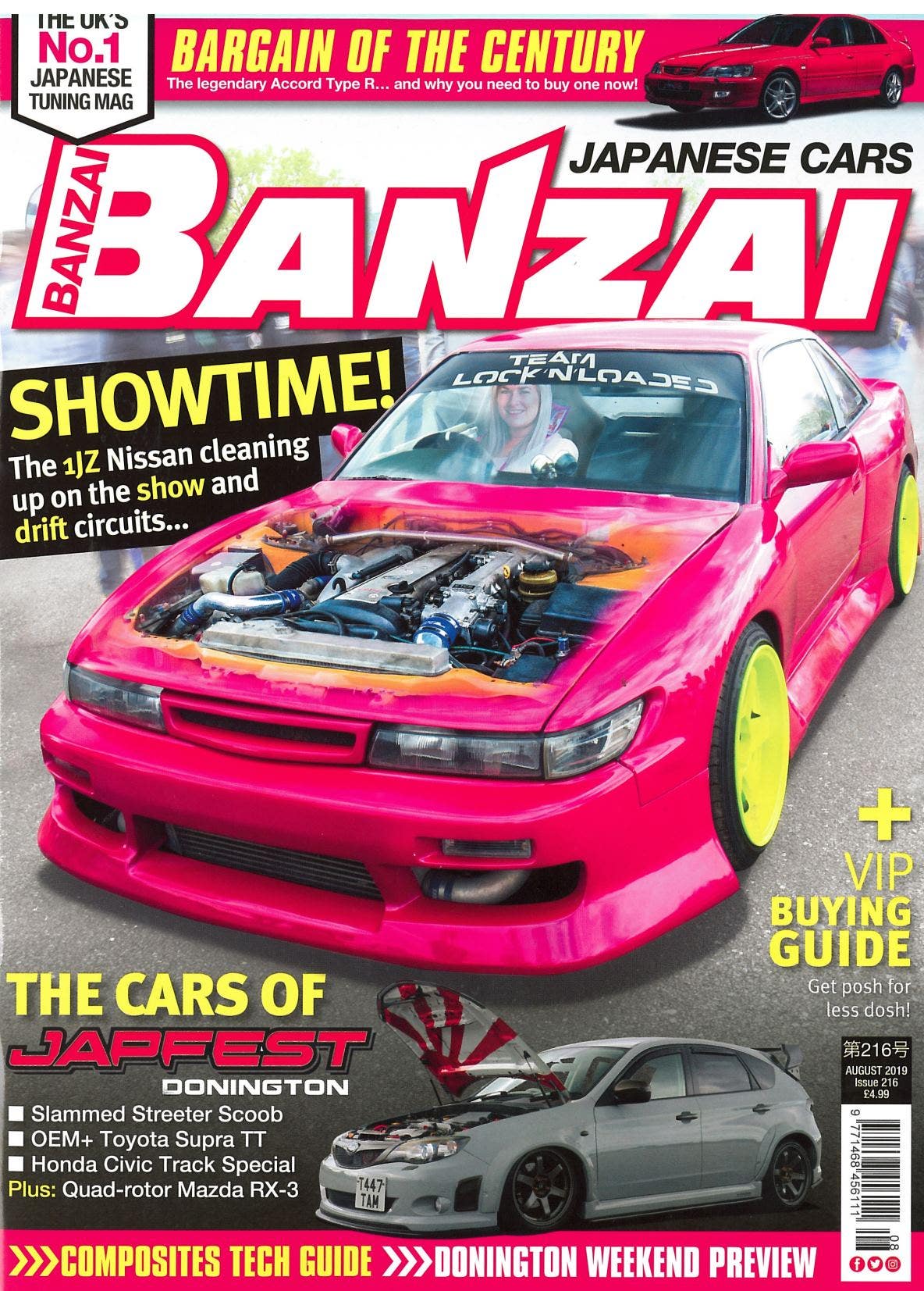 BANZAI - AUGUST 2019