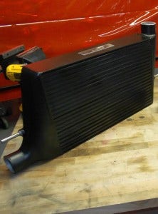 New Mishimoto intercooler prototype 