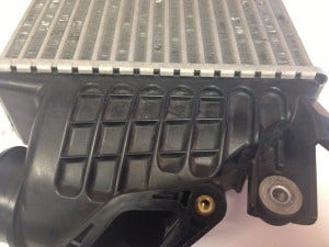 2008-2014 Subaru WRX stock TMIC end-tank 