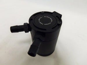 Mishimoto Compact Baffled Catch Can fully assembled
