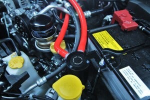 CCV catch can fully installed