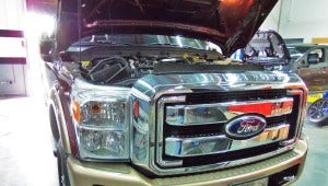 6.7L Powerstroke test vehicle 