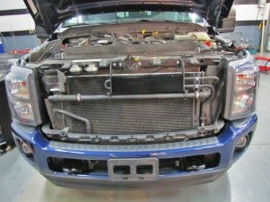 6.7L Powerstroke cooling components 