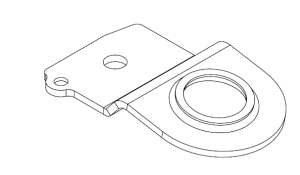 Mishimoto 2015 WRX radiator stay drawing 