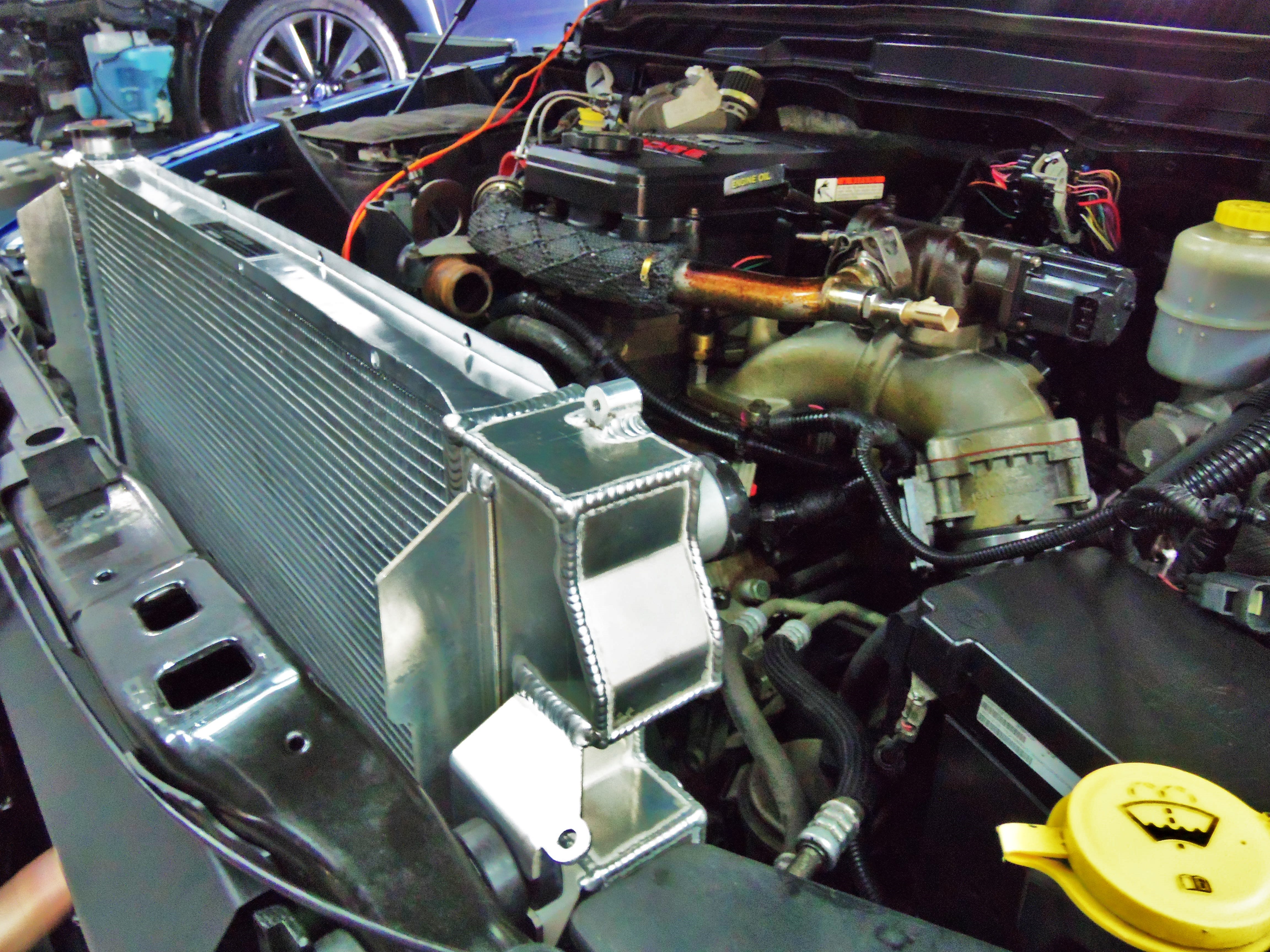 Mishimoto 2010-2012 Dodge 6.7L Cummins Performance Aluminum Radiator, Part 3: Prototype Installation