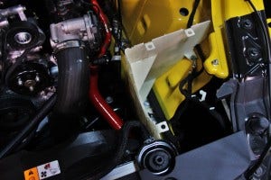 3D Printed airbox installed 