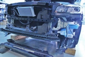 Mishimoto WRX 2001-2014 crash beam test fit