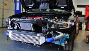 Cold-side intercooler pipe fabrication 