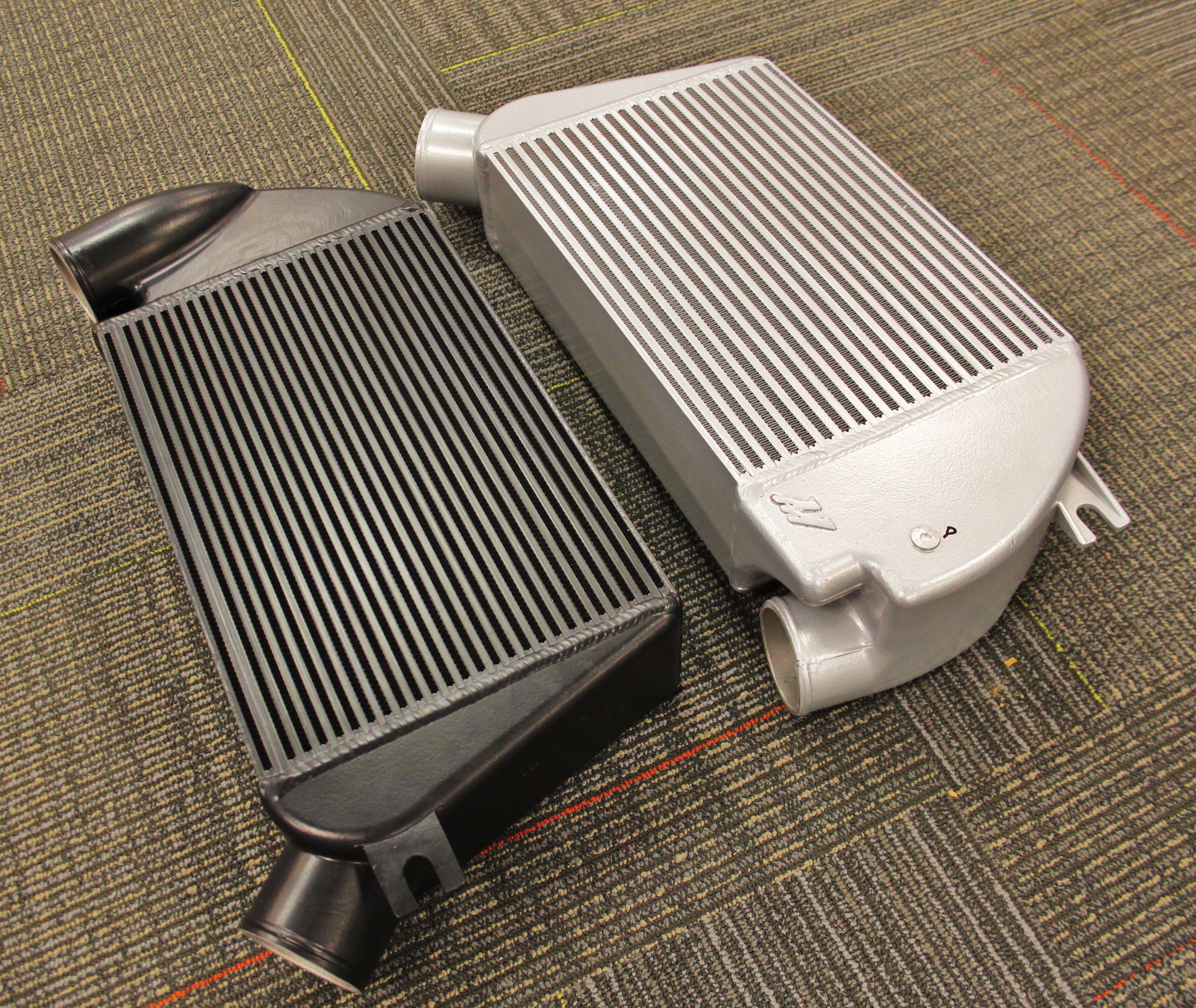 Mishimoto powder-coated intercooler