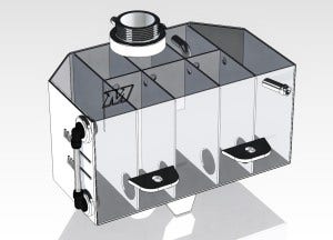 Mishimoto expansion tank 3D model 