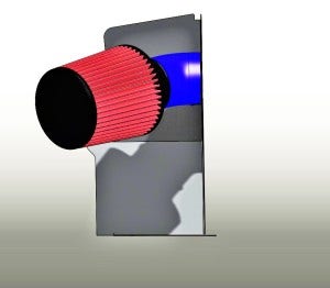 Mishimoto intake 3D model 