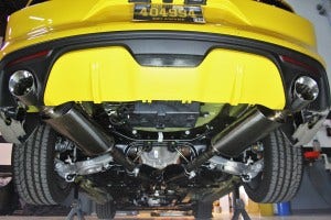 Mishimoto 2015 Mustang exhaust prototype 