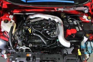 Prototype Fiesta ST intake piping fabrication