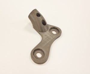 3D-printed prototype of 2015 Mustang strut tower brace 