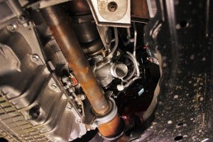 Fiesta ST turbocharger compressor outlet 