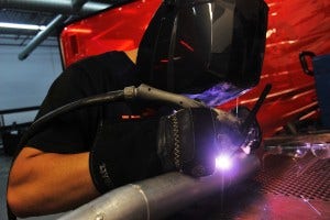 Fabricating Fiesta ST performance parts 