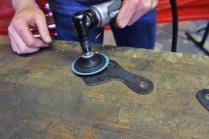 Fabricating 2015 Mustang parts