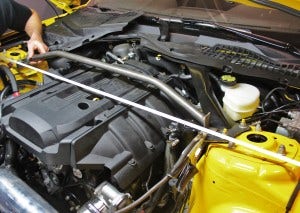 2015 Mustang parts mock-up
