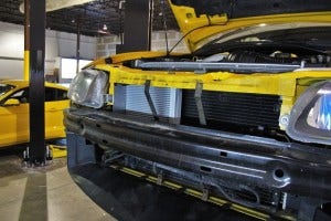 Prototype Pontiac GTO parts installed