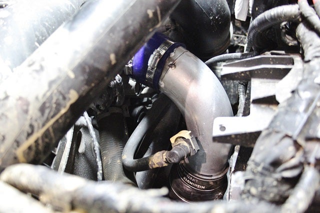 Ford F-150 EcoBoost intercooler pipe fabrication 