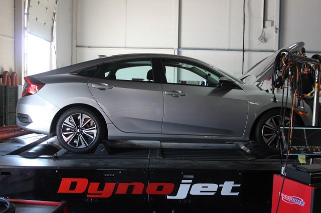 2016 Honda Civic parts dyno testing