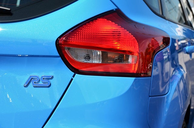 Mishimoto's brand-new Focus RS in Nitrous Blue