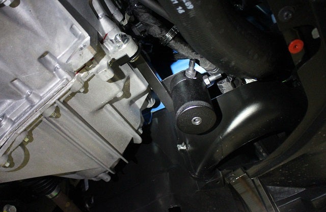 Focus RS catch can installed