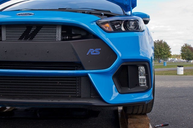 Mishimoto's Focus RS at the track