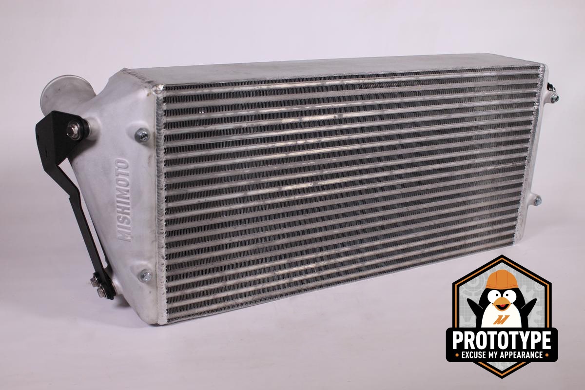 Mishimoto's Cummins intercooler prototype