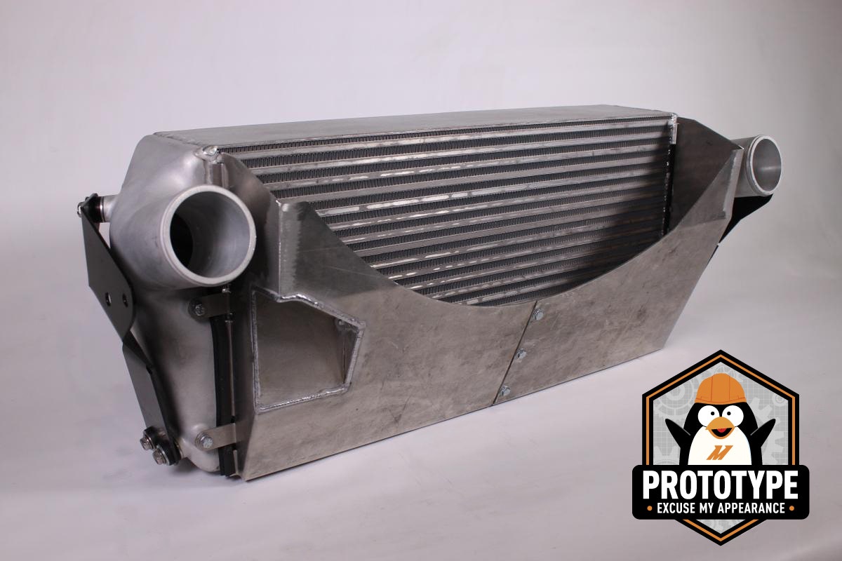 Mishimoto's Cummins intercooler prototype