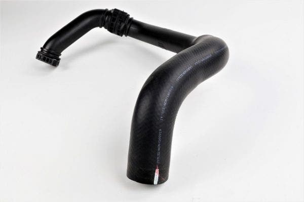 Full view of the factory hot side intercooler pipe