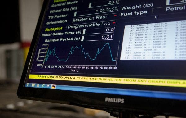 Using the full spreadsheet of data logging we were able to turn that steady stream of digits into an RPM program. Using this, we were able to have a track day at Brands Hatch without having to dig out our passports.