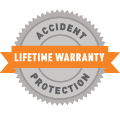 Life time warranty seal